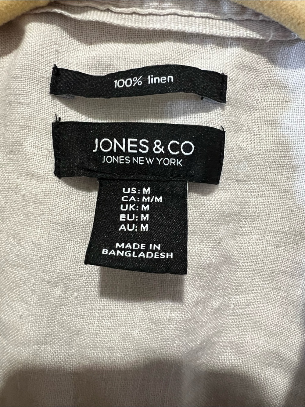 Jones New York Cream Utility Drawstring Jacket - Picture 2 of 4